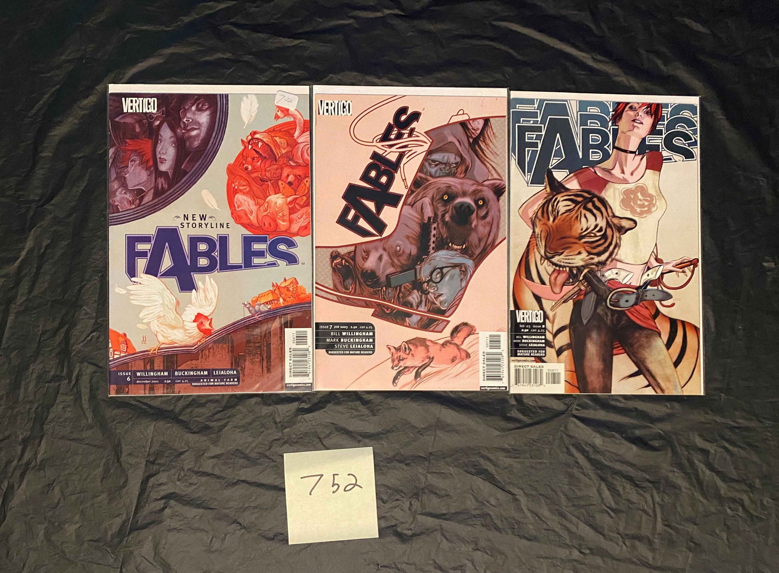 Vertigo Comics Fables Comic Books (1 of 1)