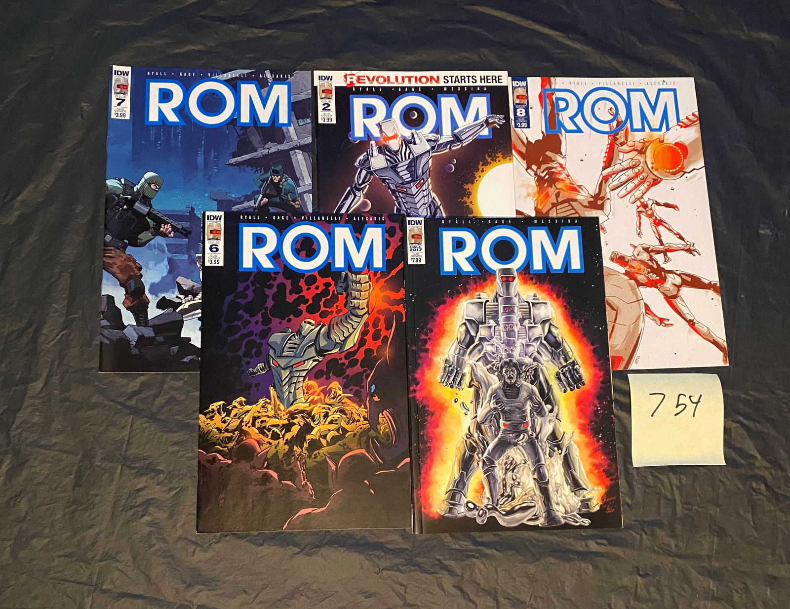 Rom IDW Comic Books: We ship in-house! We ship internationally. We also offer pick up and we offer a discount for cash payments. Please look at pictures carefully to determine what you believe are the condition of each lo