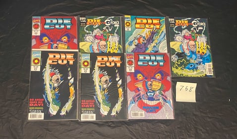 Marvel Comics Die Cut Comic Books