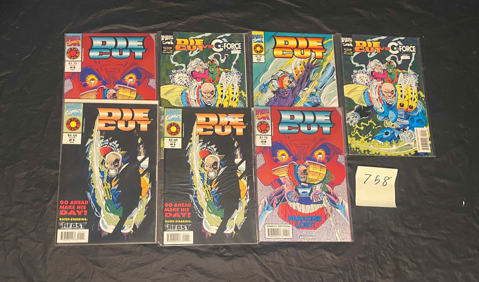 Marvel Comics Die Cut Comic Books (1 of 1)