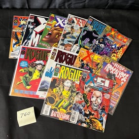 Marvel Comics Copper Age Lot w/ Robue & X-men Related Titles