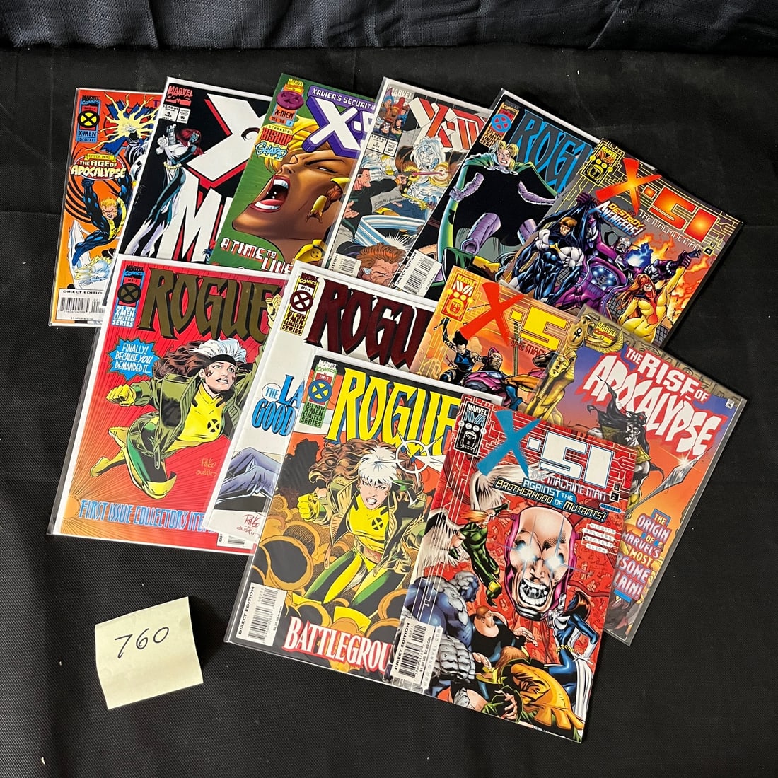 Marvel Comics Copper Age Lot w/ Robue & X-men Related Titles (1 of 1)