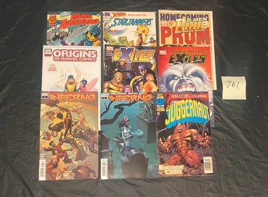 Mix of Modern Age Marvel Comic Books