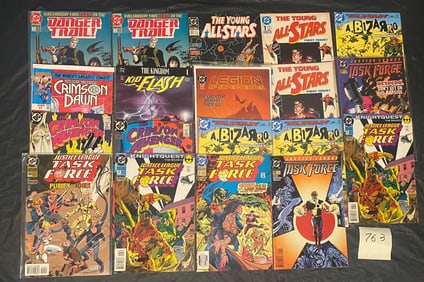 Mix of DC Copper Age Comic Books w/ Young Stars