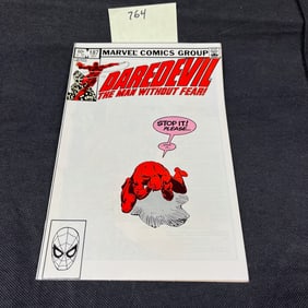 Daredevil 187 Frank Miller Art Marvel Bronze Age Comic Book