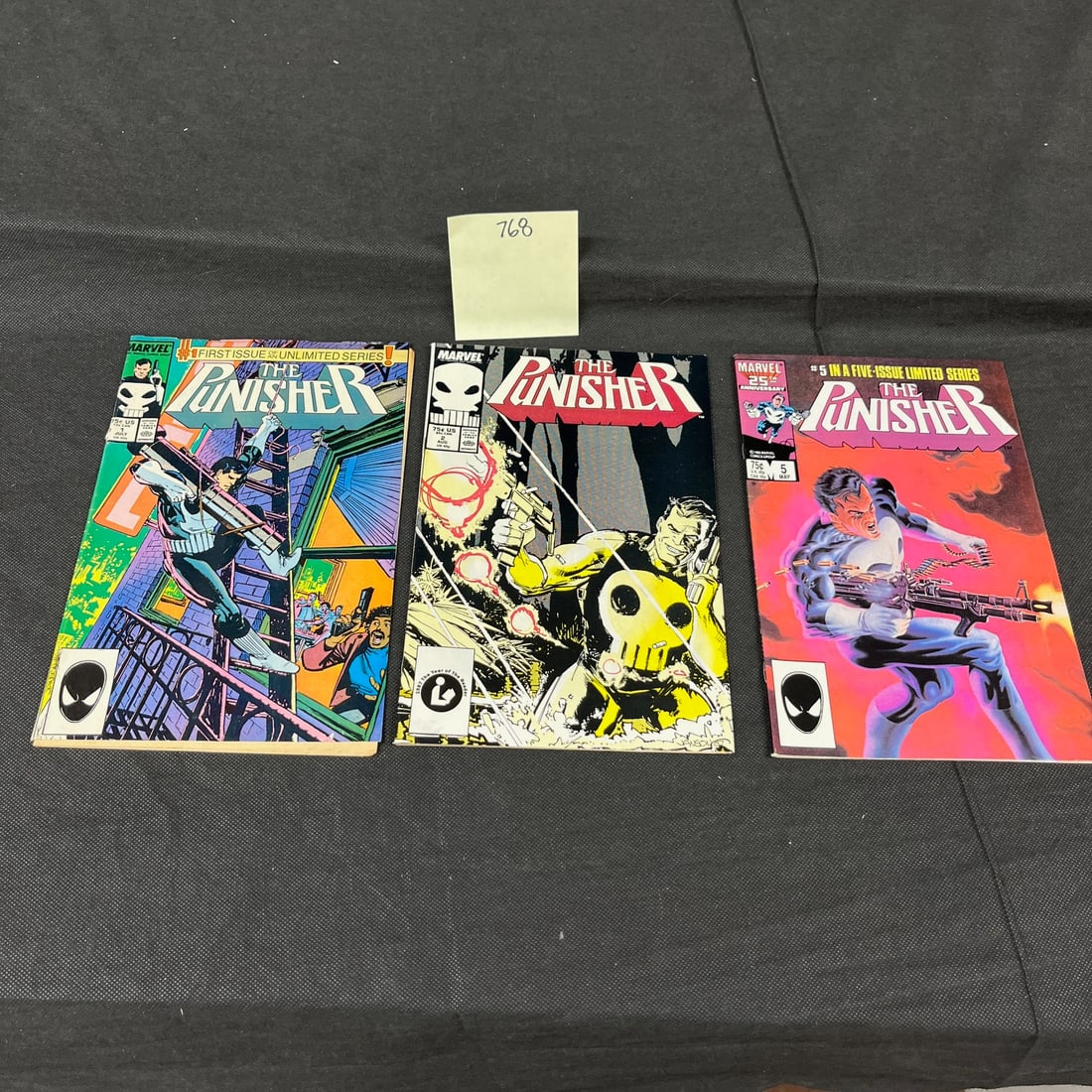 Punisher Marvel  Copper Age Comic Books w/#1 Issue (1 of 2)