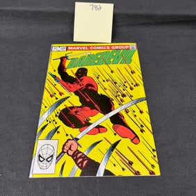 Daredevil 189 Frank Miller Art Marvel Bronze Age Comic Book