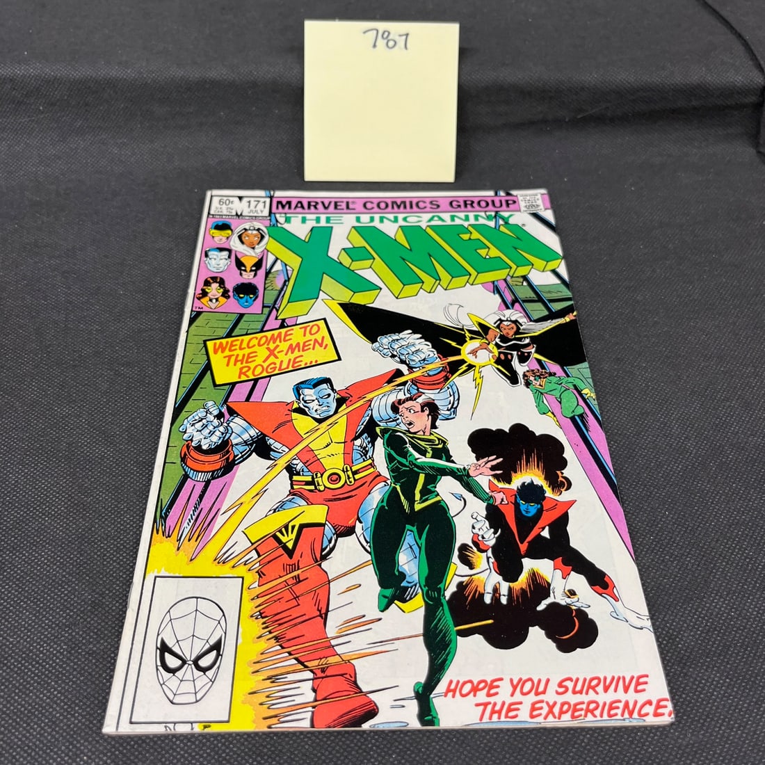 X-men 171 Rogue Joins the X-men Marvel Copper Age Comic Book (1 of 2)