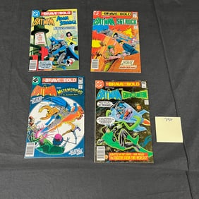 Brave & the Bold Feat. Batman DC Bronze Age Comic Books