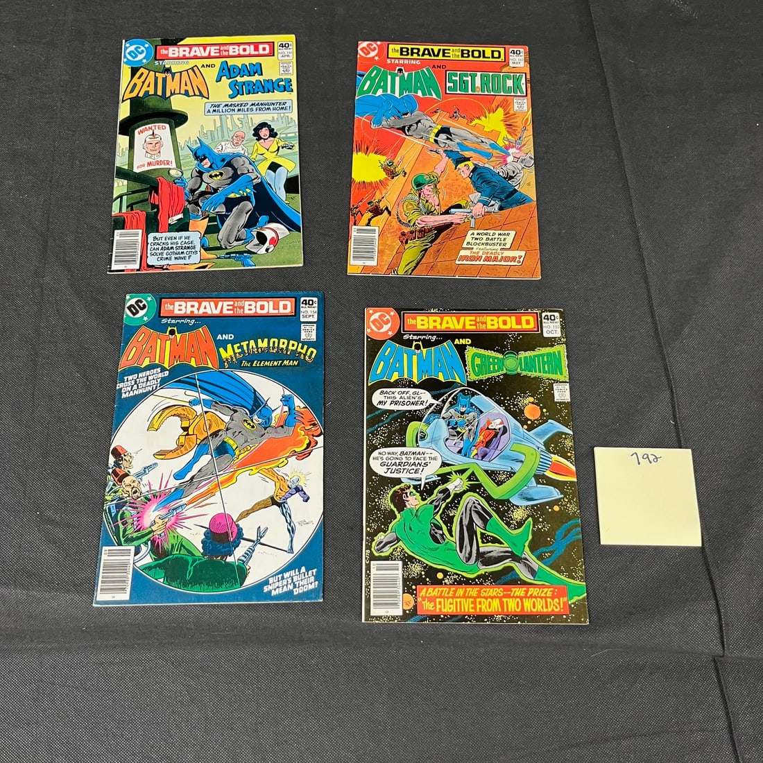 Brave & the Bold Feat. Batman DC Bronze Age Comic Books (1 of 2)