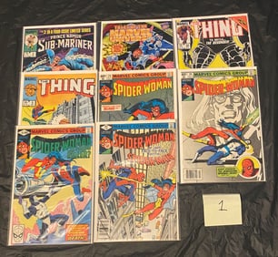 Marvel Comics Copper Age Comic Books w/ Spider-woman