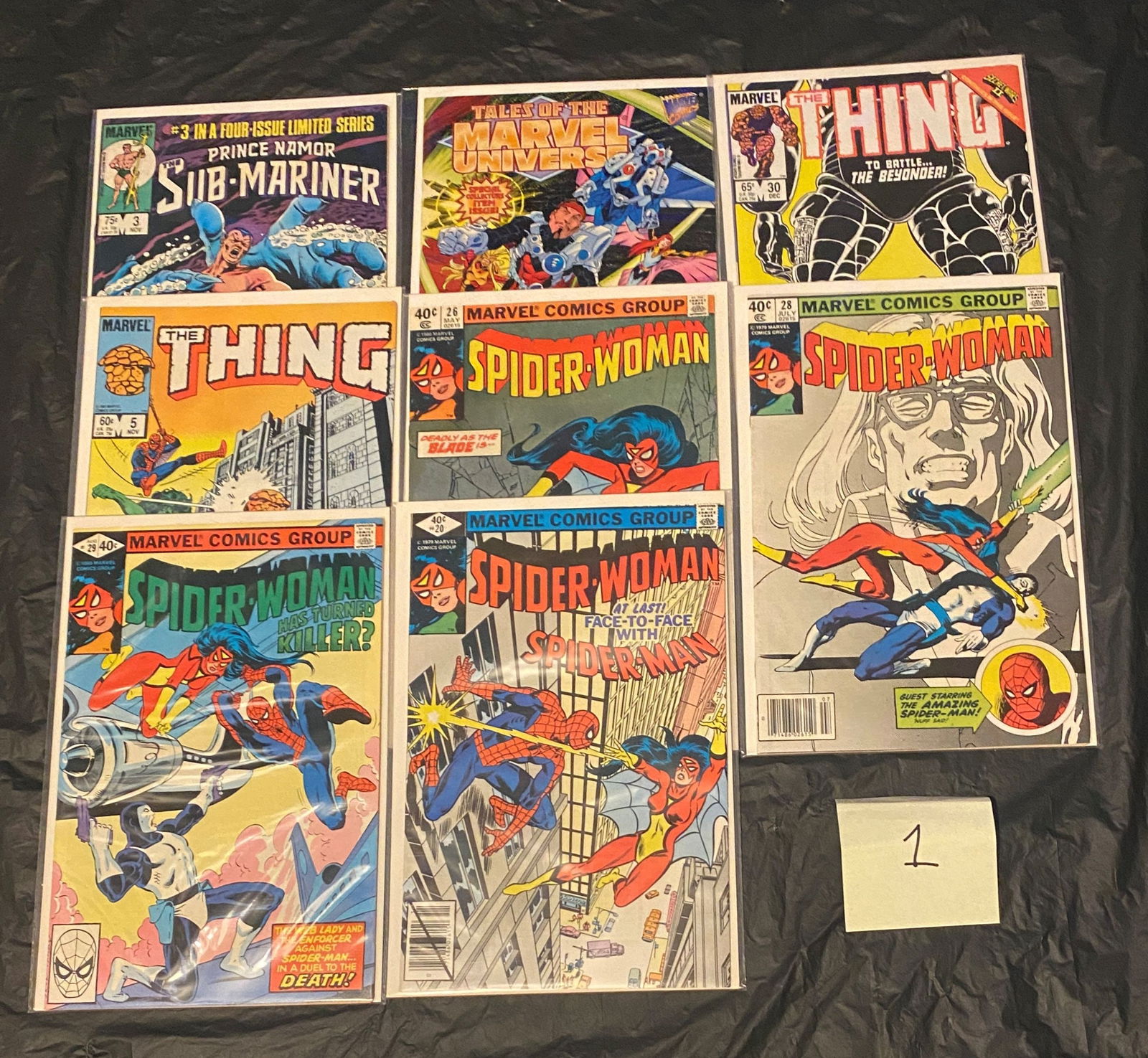 Marvel Comics Copper Age Comic Books w/ Spider-woman