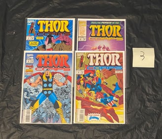 Marvel Comics Copper Age Thor Comic Books