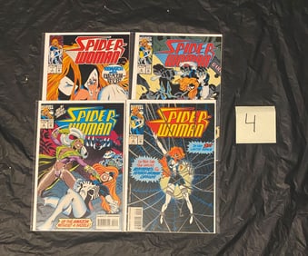Marvel Comics Spider-Woman Copper Age Comic Books
