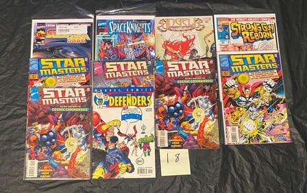 Marvel Comics Copper Age Mix of Comics w/ Star Masters