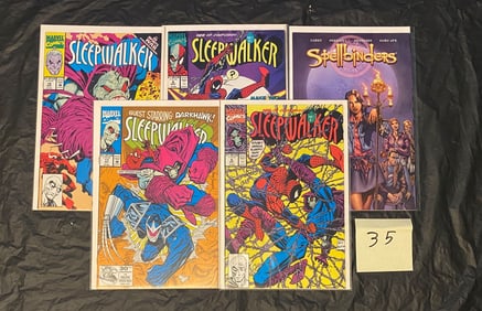 Marvel Comics Sleepwalker Copper Age Horror Comics