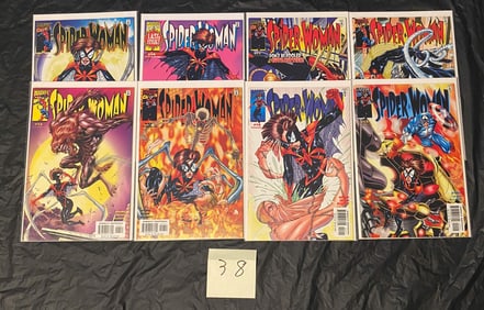Marvel Comics Spider-woman Copper Age Comic Books