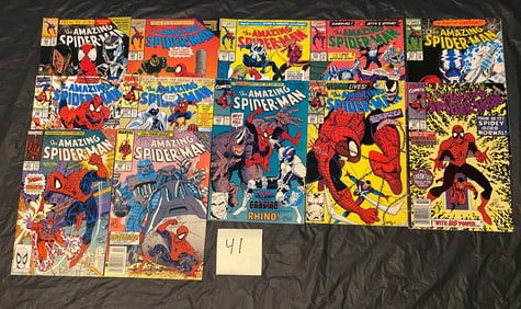 Marvel Comics Amazing Spider-man Copper Age Comic Books