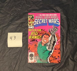 Marvel Super-Heroes Secret Wars Comic Book