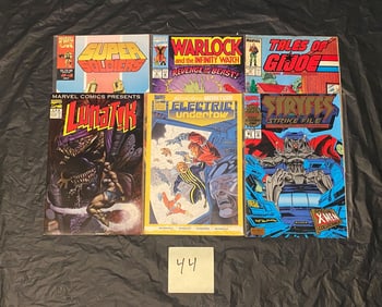 Marvel Comic Book Lot w/ Tales of G.I. Joe +