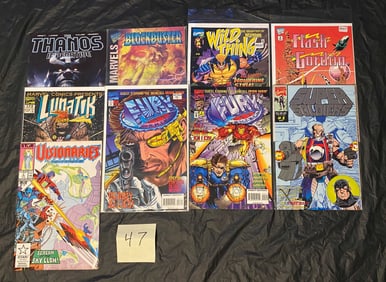 Marvel Comics Copper Age Lot w/ Wild Thing & Thanos