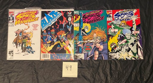 Marvel Comics Copper Age Horror Comics w/ Spirits of Vengeance