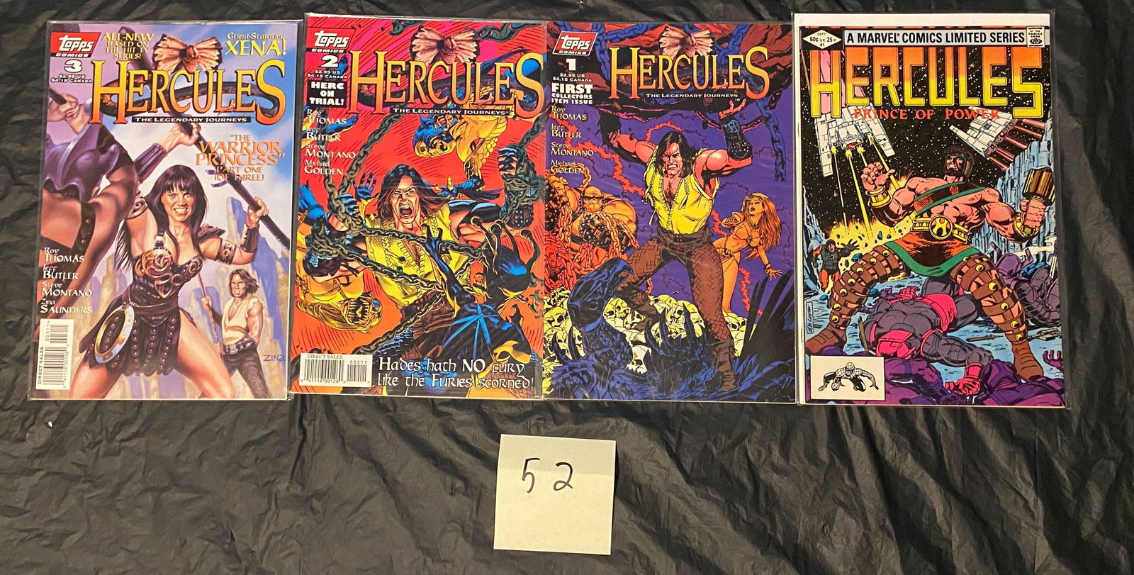 Hercules Comic Books w/ Topps & Marvel Comics (1 of 1)