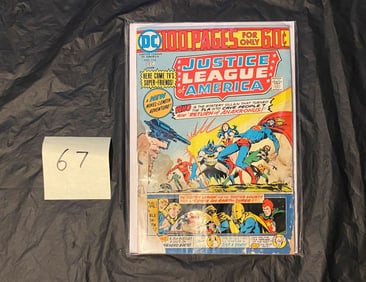 Justice League of America 114 DC Bronze Age Comic Book