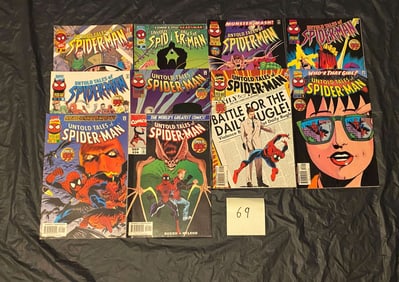 Marvel Comics Untold Tales of Spider-man Comic Books