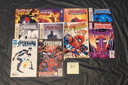 Marvel Comics Mix Group of Spider-man Comic Books