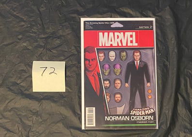 Amazing Spider-man 25 Action Figure Variant Cover Comic Book