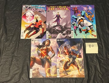 DC & Marvel Modern Age Comics w/ Wonder Woman & Spider-Gwen