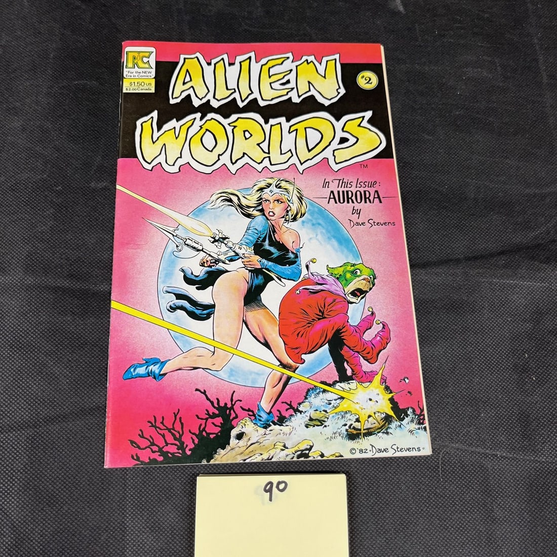 Alien Worlds #2 Dave Stevens Classic Cover Art (1 of 2)