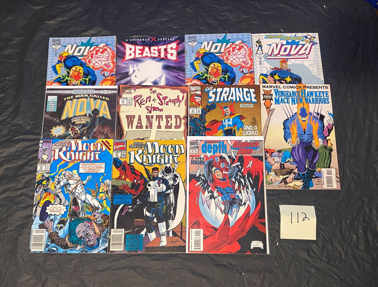 Marvel Comics Copper Age Lot w Moon Knight & Wonder Man (1 of 1)