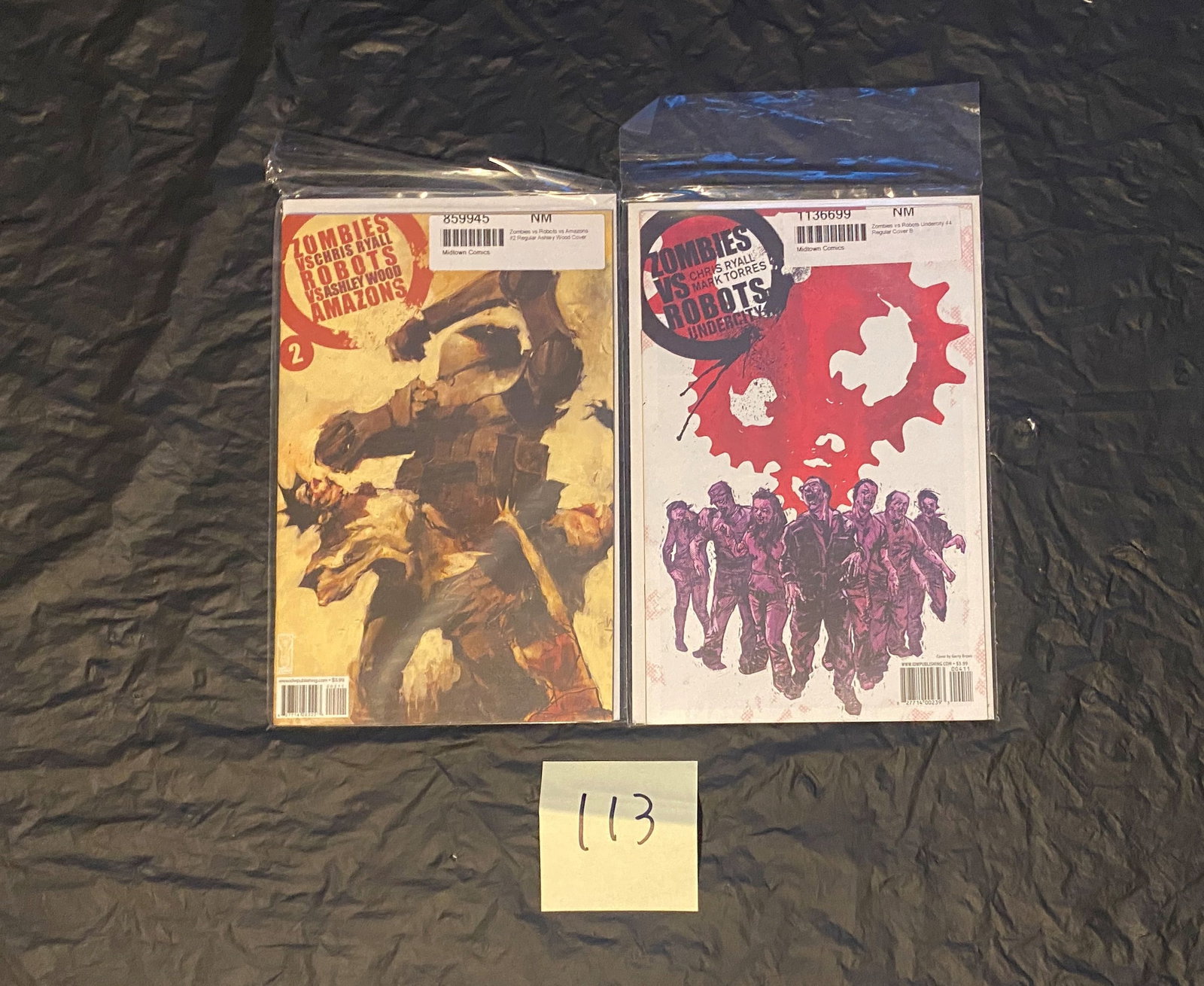 Zombies vs. Robots Comic Books (1 of 1)