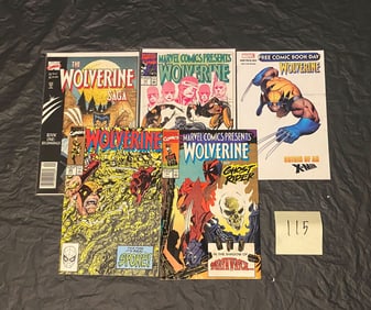 Marvel Comics Mix of Wolverine Comic Books
