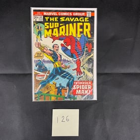 Sub-Mariner 69 vs. Spide-man Marvel Comics Bronze Ae