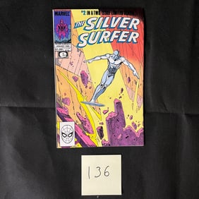 Marvel Comics Silver Surfer #2 Copper Age Comic Book