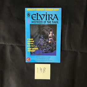 Elvira Mistress of the Dark 4 Bronze Ae Comic Book