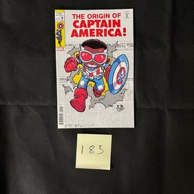 Captain America Skottie Young Variant Comic Book