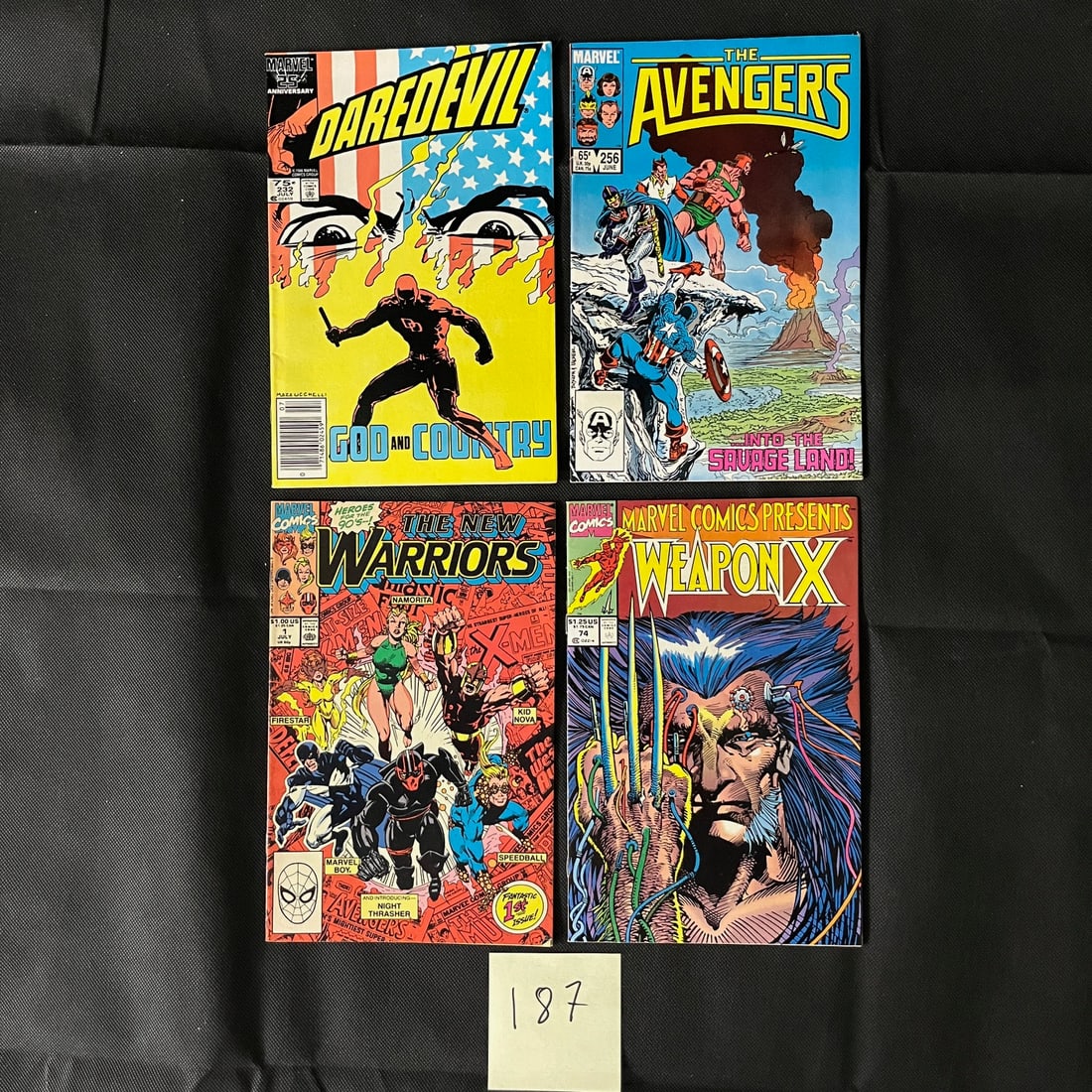 Marvel Comics Copper Age Comic Books w/ Weapon X (1 of 2)