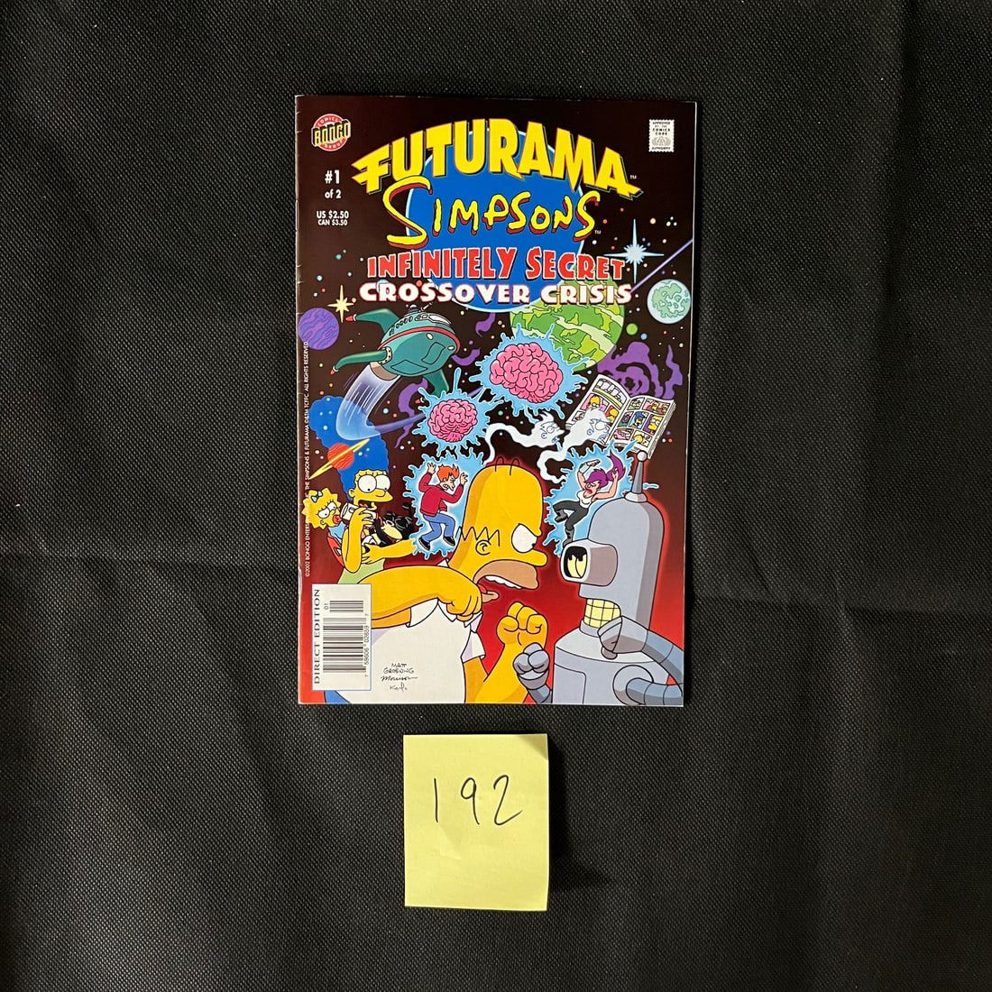 Futurama Simpsons Comic Book (1 of 2)