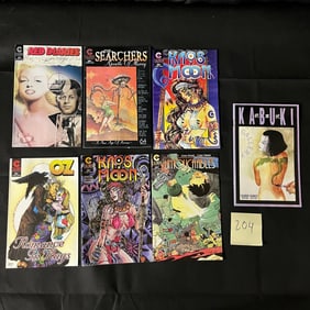 Mature Reader Comic Books w/ Kabuki, & Oz