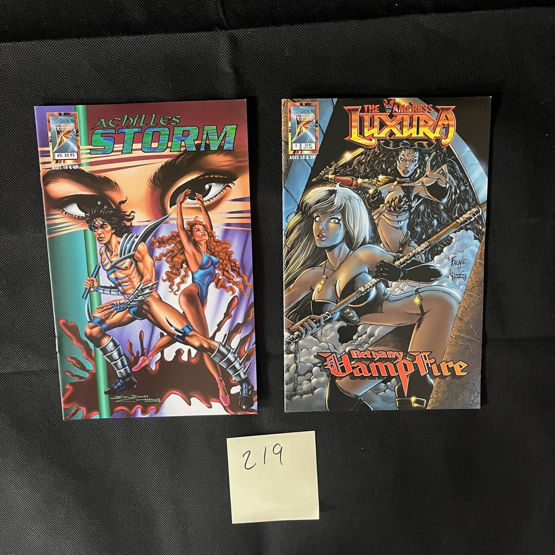 Mature Reader Comic Books w/ Luxura (1 of 2)