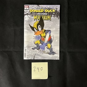 What if Donald Duck Became Wolverine Variant Cover Comic