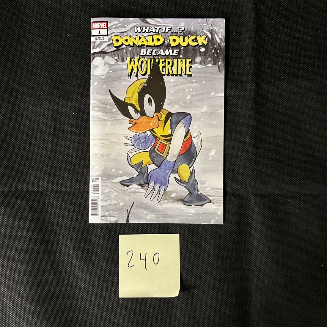 What if Donald Duck Became Wolverine Variant Cover Comic (1 of 2)