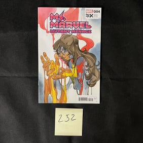 Marvel Comics Ms. Marvel Mutant Menace Peach Momoko Cover Comic