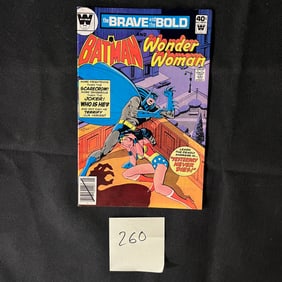 DC Comics Brave & the Bold Feat Batman Whitman Variant Comic