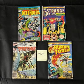 Marvel Comics Bronze Age Comic Books w/ Strange Tales
