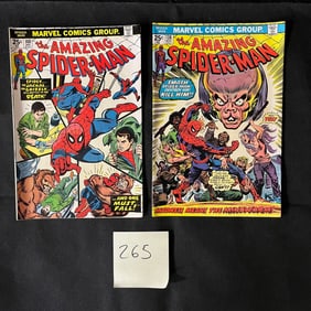 Amazing Spider-man 138 & 140 Marvel Bronze Age Comic Books